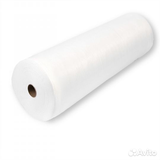 Салфетки рулон 30х40 Спанлейс 40гр/м2 белый 100шт