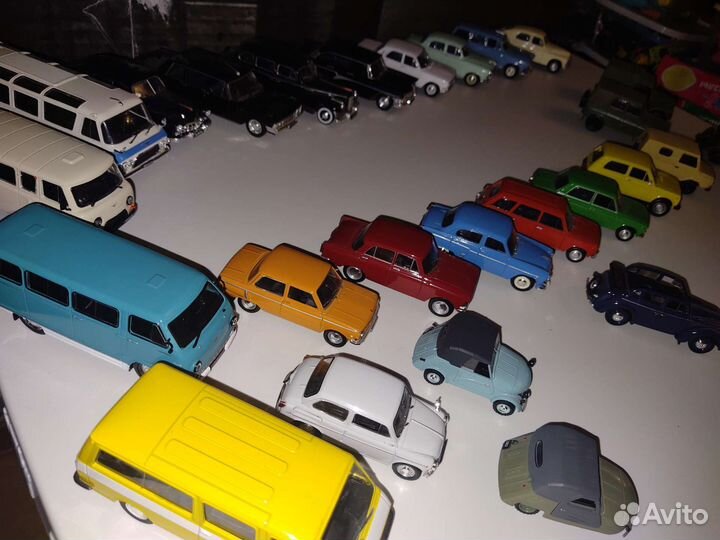 Модельки 1:43 Автолегенды СССР