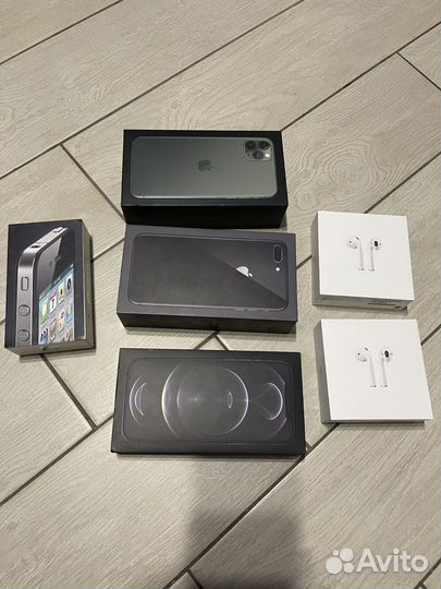 Коробки от техники apple