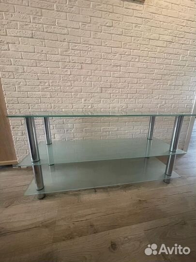 Тумба для телевизора стекло