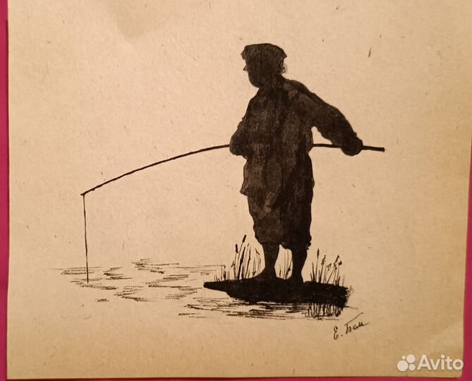 Графика силуэт Елизавета Бëм