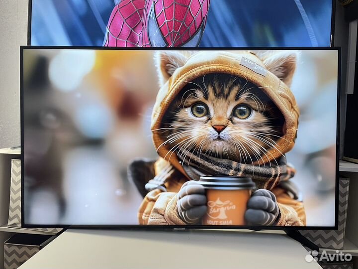 Огромный телевизор Samsung 55 4К SMART WiFi