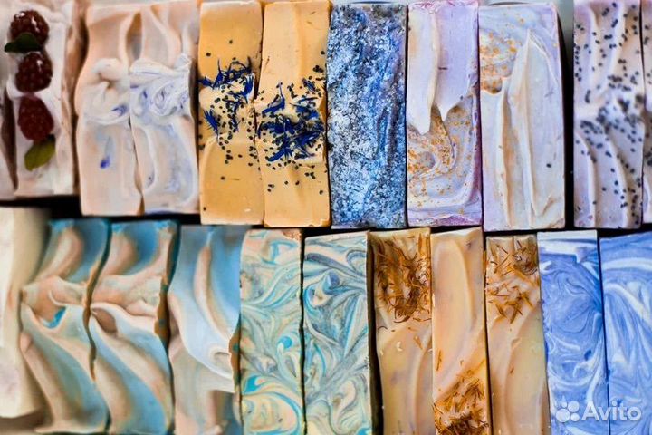 Мыло ручной работы (натуральное-с нуля)
