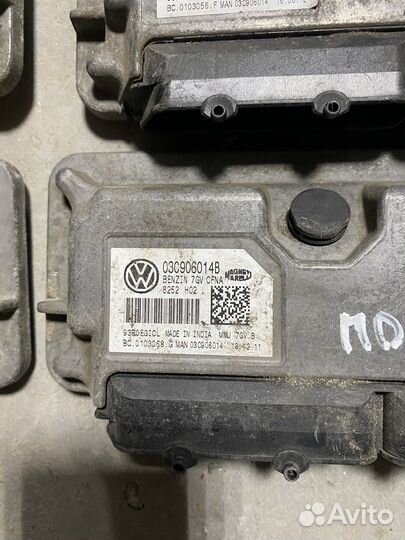 Volkswagen polo седан эбу