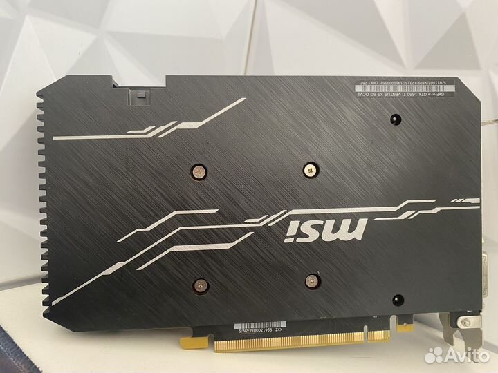 Видеокарта gtx 1660 ti 6gb