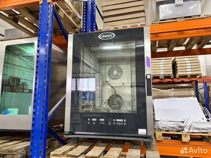 Пароконвектомат инжекторный на 10 ур Unox
