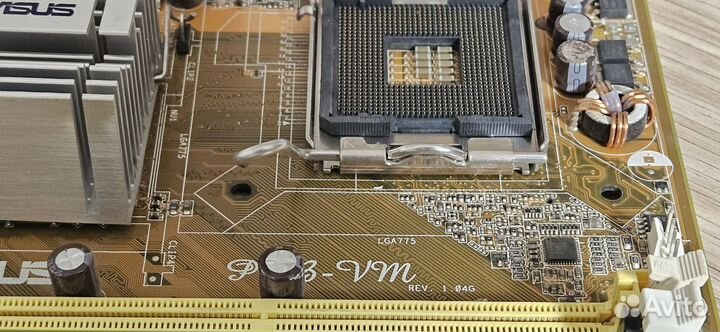 Материнская плата asus P5B-VM LGA775