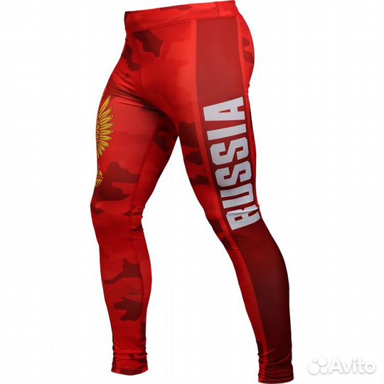 Леггинсы детские Alfa Brend Camo красные (10 лет)