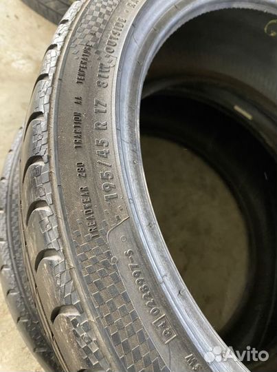 Continental ContiSportContact 3 195/45 R17 81W
