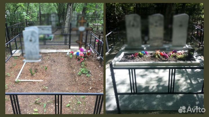 Благоустройство мест захоронений