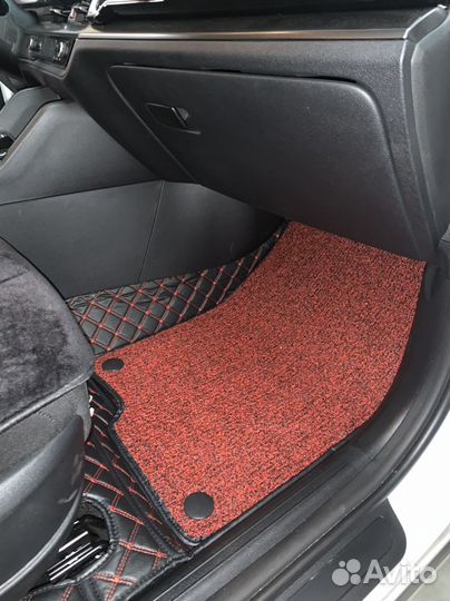 3Д коврики в салон Kia Quoris