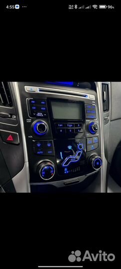 Рамка магнитолы/Накладка консоли Hyundai Sonata VI