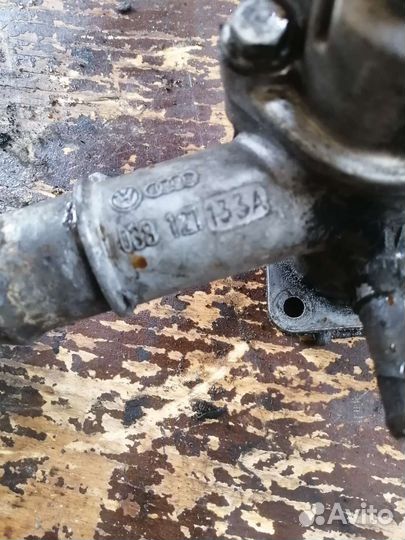 Фланец охлаждения помпа 1.9tdi agr фольксваген