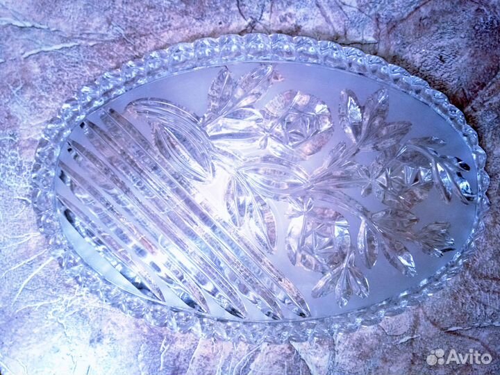 Хрустальное Блюдо для стола