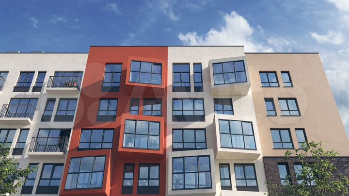 1-к. квартира, 41,7 м², 2/5 эт.