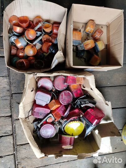 Фонари, поворотники, оптика советских мотоциклов