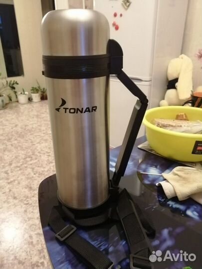 Термос tonar vacuum bottle stainless steel