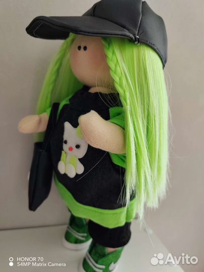 Текстильная интерьерная кукла