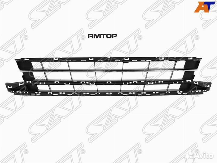 SAT ST-VWA10-000G-0 Решетка в бампер VW passat B8