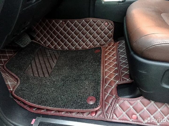 Land Cruiser 200 3Д 3D Ковер из экокожи G4XN9