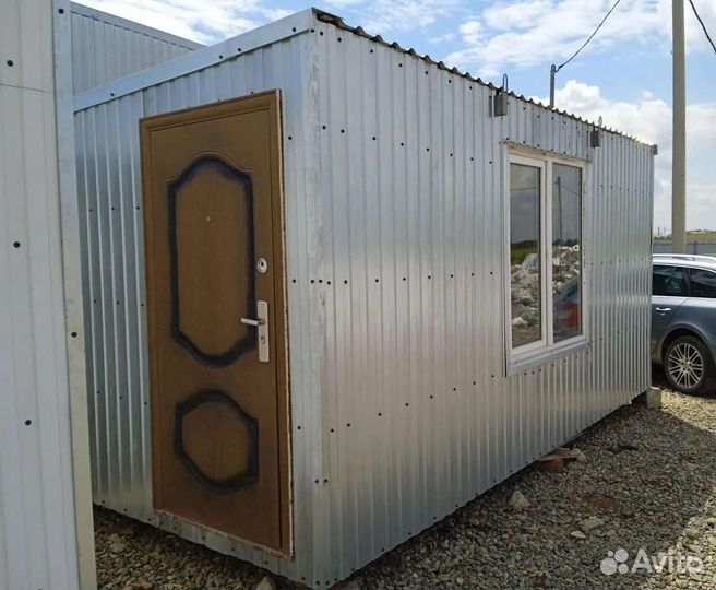 Бытовка блок контейнер для строителей гарантией