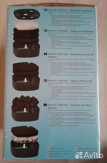 Внешний фильтр tetra ex 1200