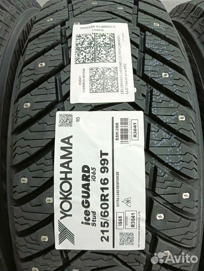 Yokohama IceGuard Stud IG65 215/60 R16