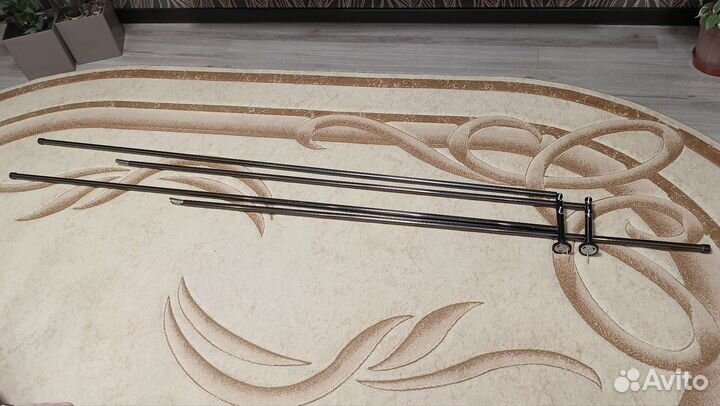 Карниз для штор, двухрядный