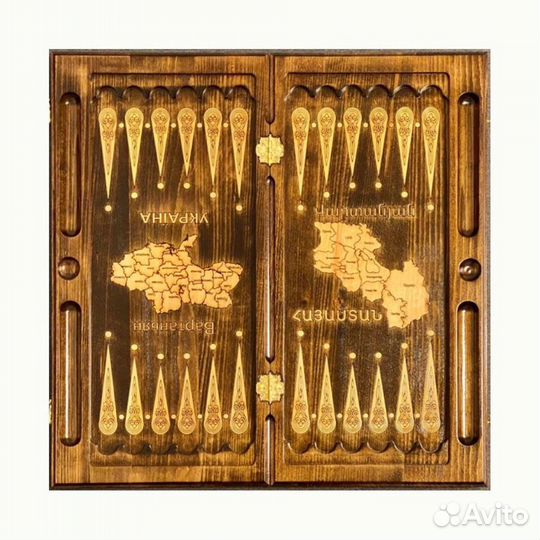 Нарды резные 