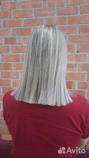 Окрашивание,снятие и наращивание,перек-ция волос