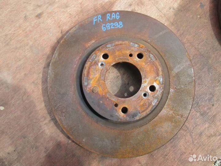 Тормозной диск передний Honda Odyssey RA6 F23A