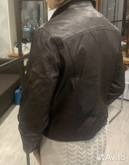 Натуральная кожаная куртка