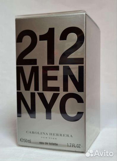 Carolina Herrera 212 men NYC оригинал проверка