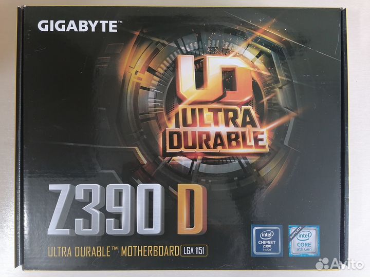 Материнская плата Gigabyte z390 D