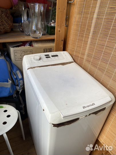 Стиральная машина с вертикальной загрузкой