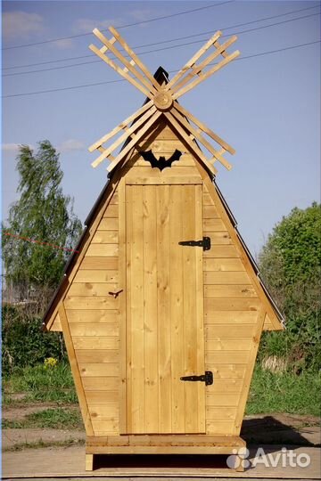 Уличный туалет с установкой PRO877