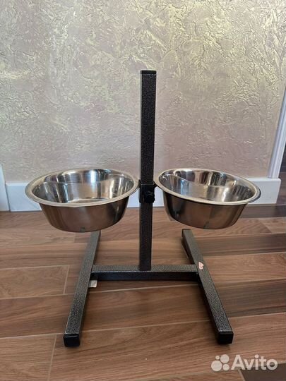 Миски для собак на подставке. Новые