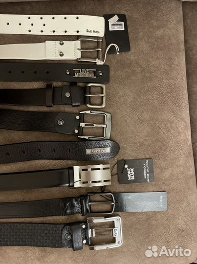 Мужской кожаный ремень