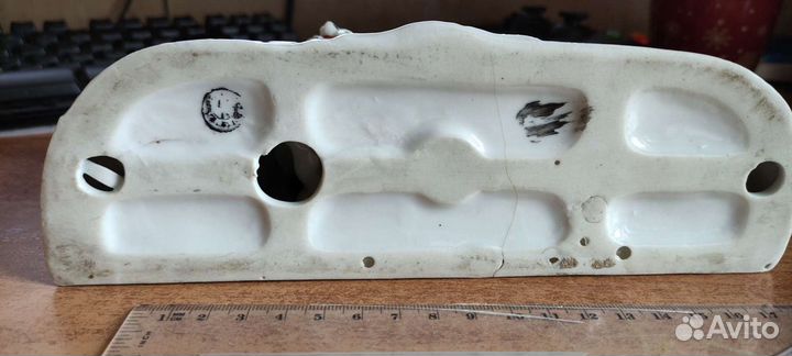 Фарфоровая композиция статуэтка карета кони дама