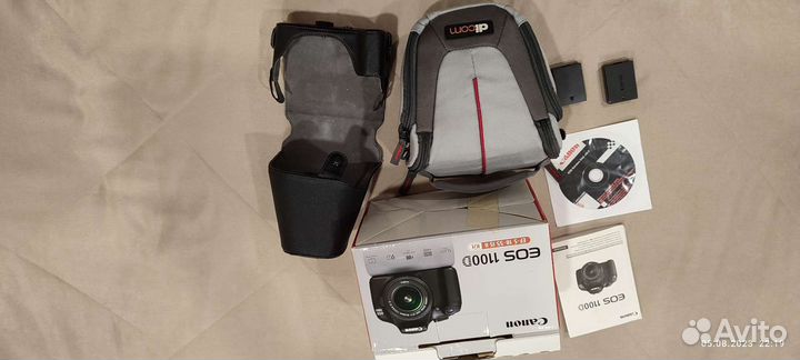 Зеркальный фотоаппарат canon eos 1100d