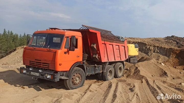 Песок карьерный