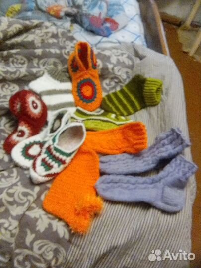 Продам носки вязаные