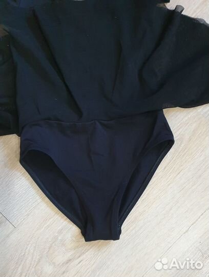 Гимнастический купальник с юбочкой 98