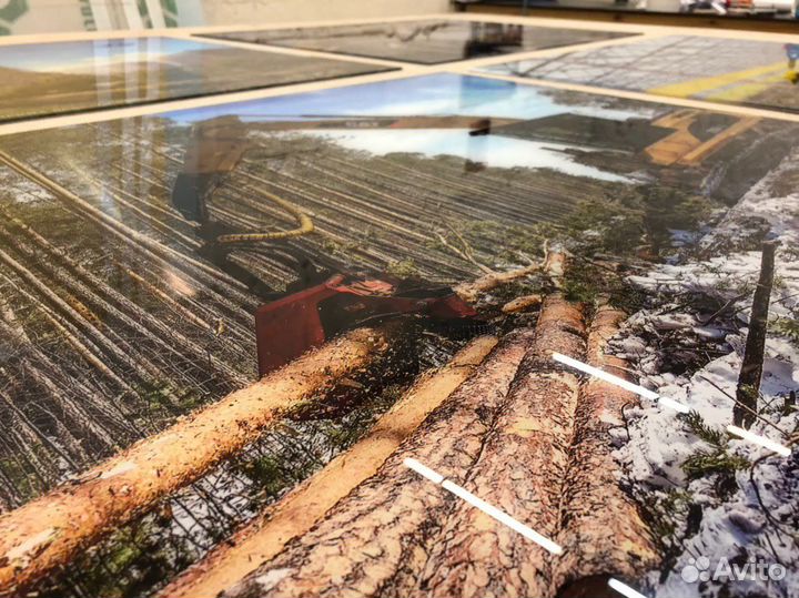 Печать на пластике оргстекле фанере пленках стекле