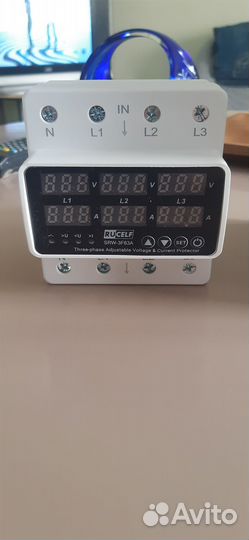 Реле напряжения 3 фазы