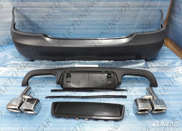 Бампер задний 63 AMG Mercedes S221