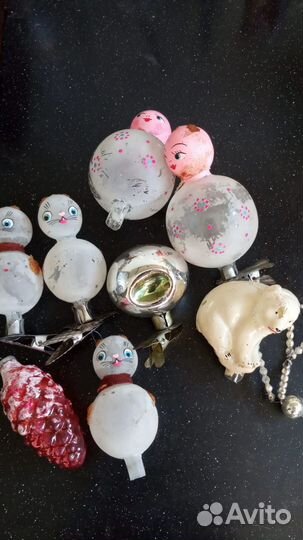 Елочные игрушки СССР