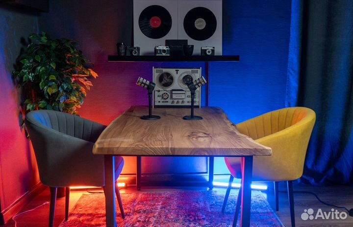 Видеостудия. Съемка подкастов, интервью, видеоурок