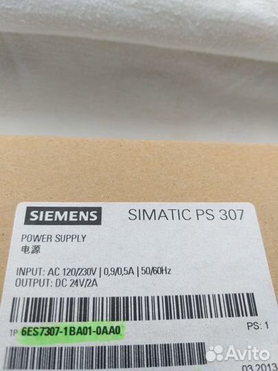 Siemens 6ES7307 / 6EP1331 / 6EP1436 / 6EP1961