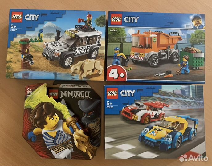 Новый Lego city, ninjago оригинал